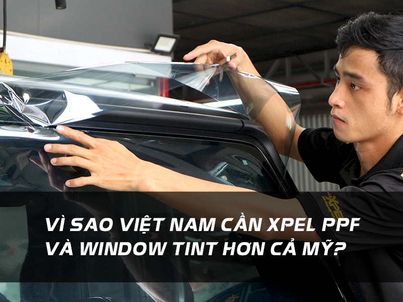Vì sao Việt Nam cần XPEL PPF và Window Tint hơn cả Mỹ?